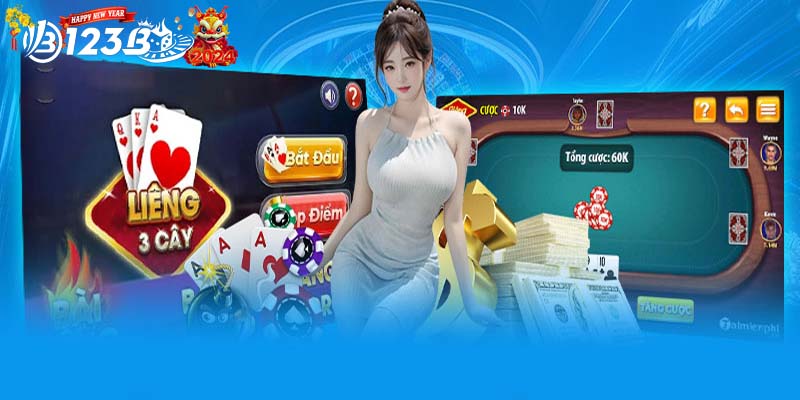 Liêng 3 cây | Trải nghiệm game bài đổi thưởng hấp dẫn ở 123B