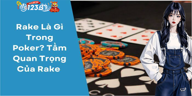 Rake là gì trong poker | Cùng 123B đi tìm hiểu chi tiết ngay